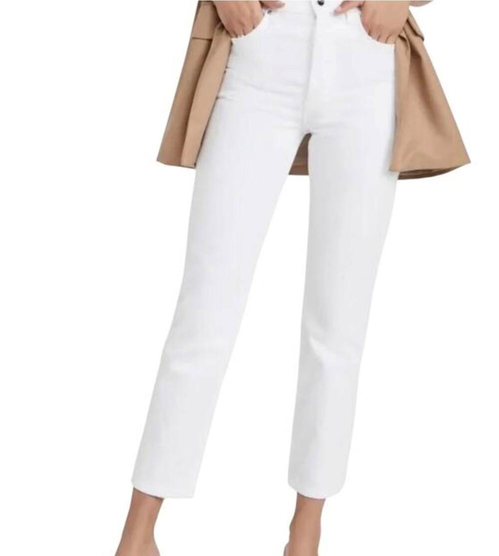 Anine Bing Sonya white jeans 26